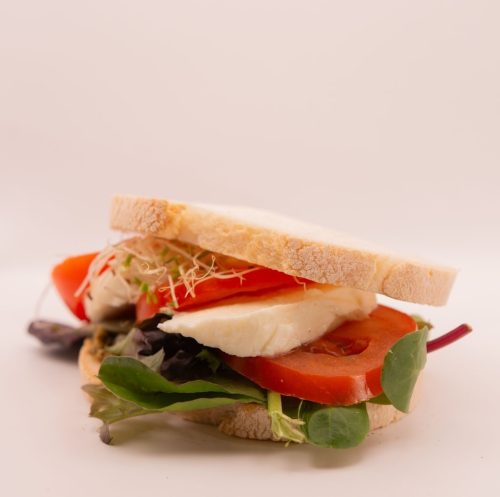 Glutenfri Blings Halv med Mozzarella og tomat